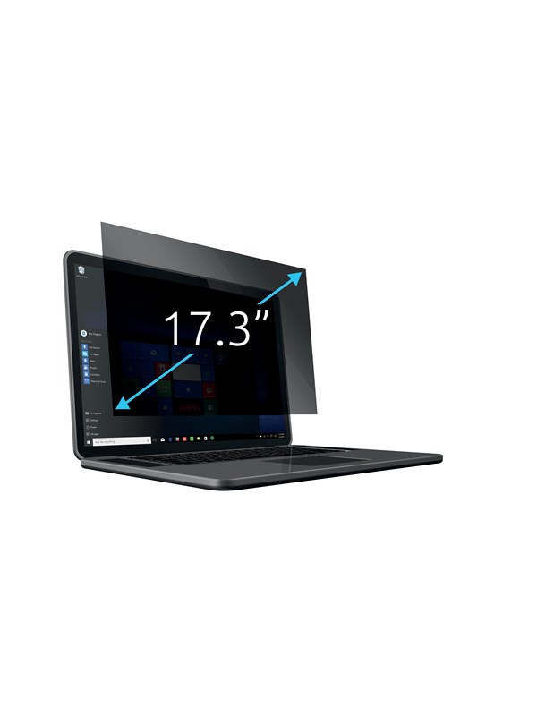 Kensington Laptop Privacyfilter 2-Weg Verwijderbaar 17,3" Breed 16:9