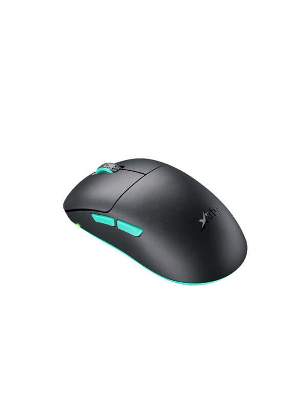 Xtrfy M8 Draadloos - Zwart - Gaming muis - Optisch - 5 knoppen - Zwart