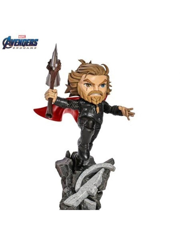 Iron Studios - Standbeeld Thor - Avengers: Endgame - MiniCo - Figuur