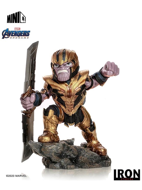 Iron Studios - Standbeeld Thanos - Avengers: Endgame - MiniCo - Figuur
