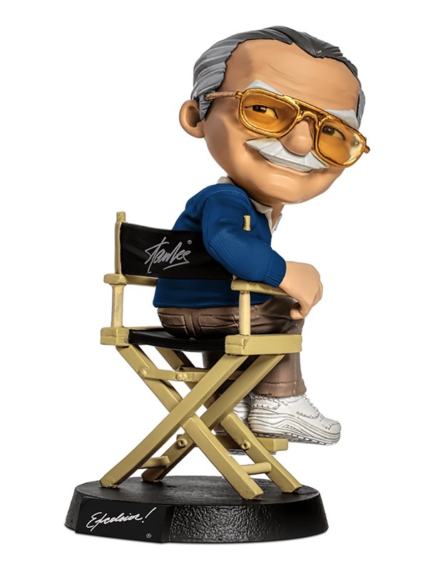Iron Studios - Statue Stan Lee (Blue) - Pow! - MiniCo - Figuur
