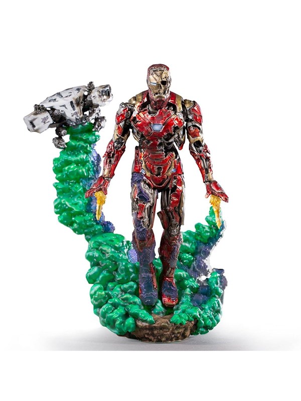 Iron Studios - Standbeeld Iron Man Illusion Deluxe - Spider-Man: Far From Home - Kunst Schaal 1/10 - Figuur