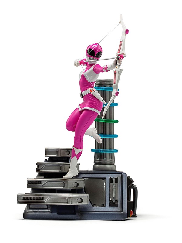 Iron Studios - Statue Pink Ranger - Mighty Morphin Power Rangers - BDS Art Scale 1/10 - Figuur