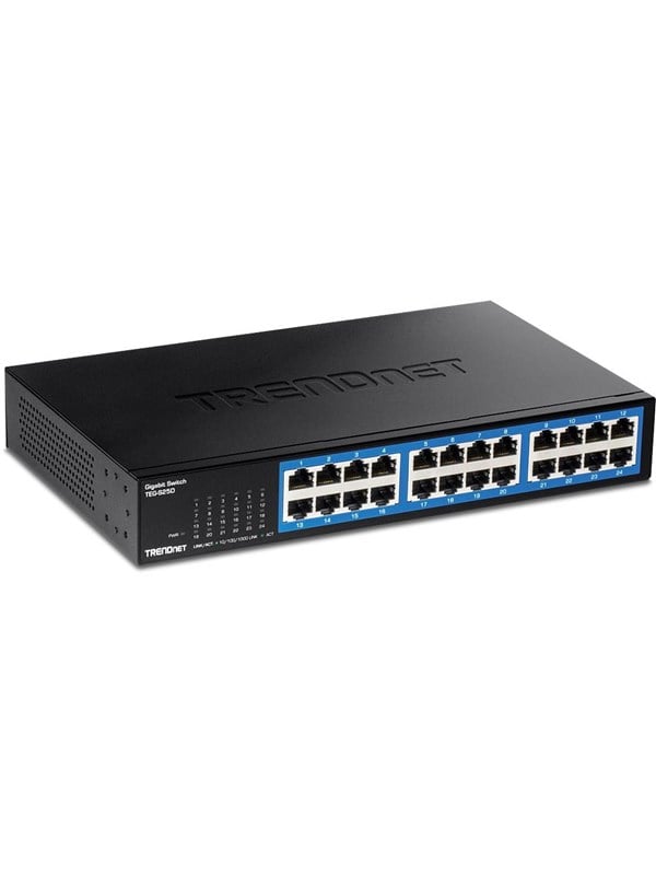 TRENDnet TEG-S25D 24-Port Gigabit Desktop Switch