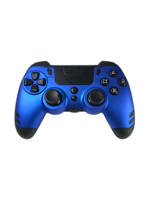Steelplay Slim Pack Draadloos Controller - Blauw - Wireless Controller - Sony PlayStation 4