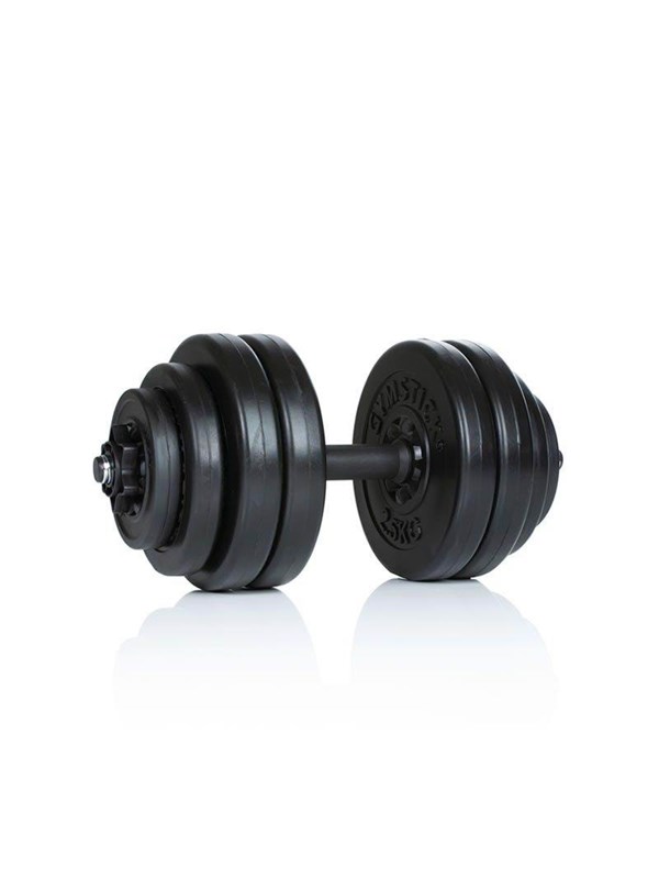 Gymstick Vinyl Dumbbell Set 15 kg