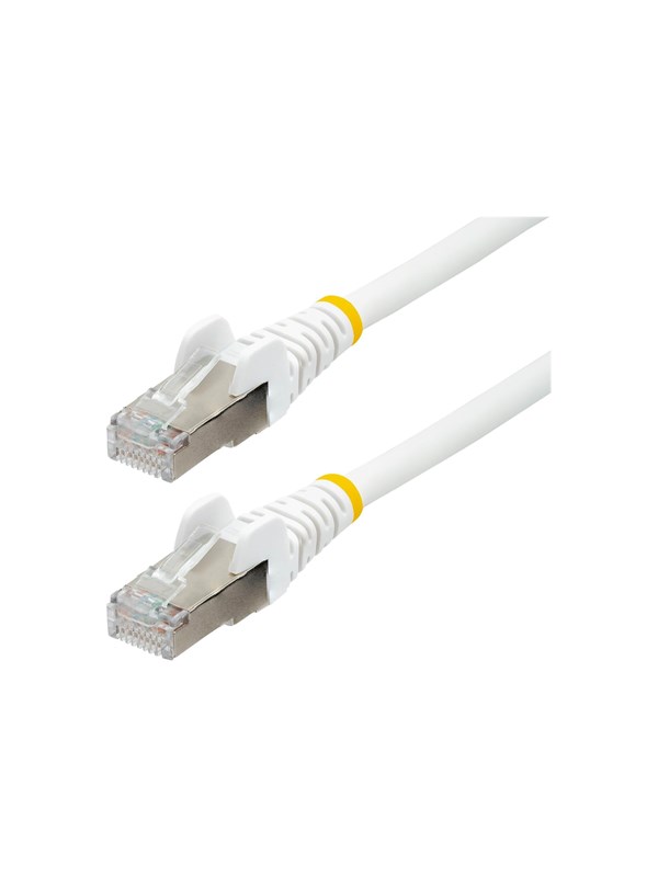StarTech.com 7.5m CAT6a Ethernet Cable - White - Wit - 7.5m