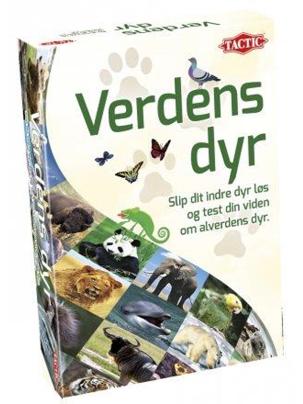 Tactic Dieren of the World card game (DK)