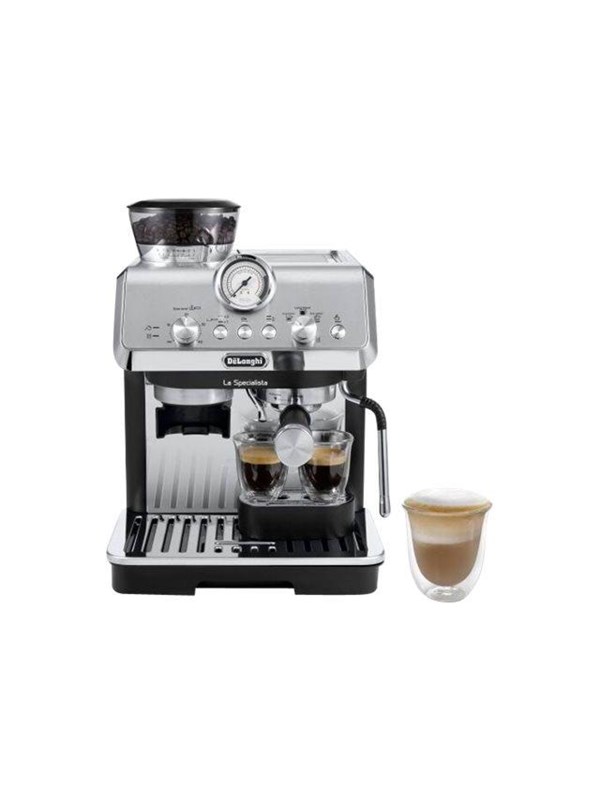 DE‘LONGHI De'Longhi La Specialista Arte, Handmatige Espressomachine, EC9155.MB, Zwart/Zilver