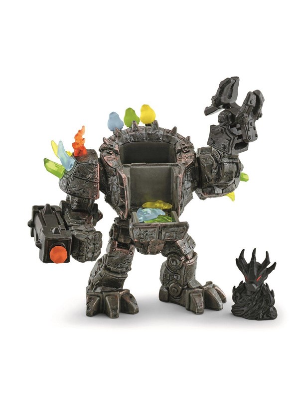 schleich ELDRADOR CREATURES - Master-robot met Mini Creature - Kinderspeelgoed voor Jongens en Meisjes - 7 tot 12 jaar - 42549