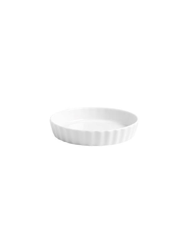 Pillivuyt Pie dish no. 2 - 13.5 x 2.5 cm - White