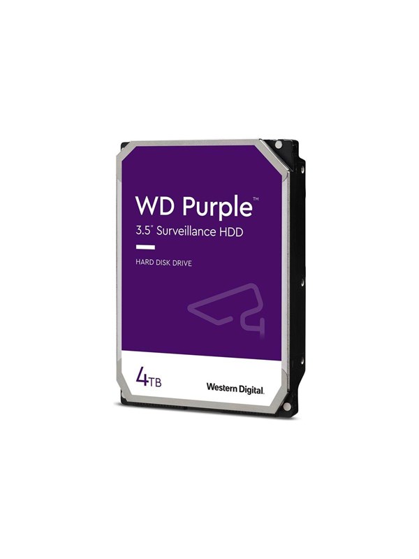 WD Purple - 4TB - Harde schijf - WD43PURZ - SATA-600 - 3.5"