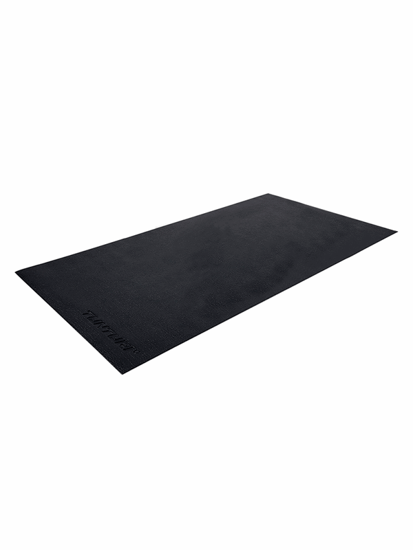 Tunturi Crosstrainer mat - Vloerbeschermer - Beschermmat - 160 x 87 x 0,5 cm - Zwart