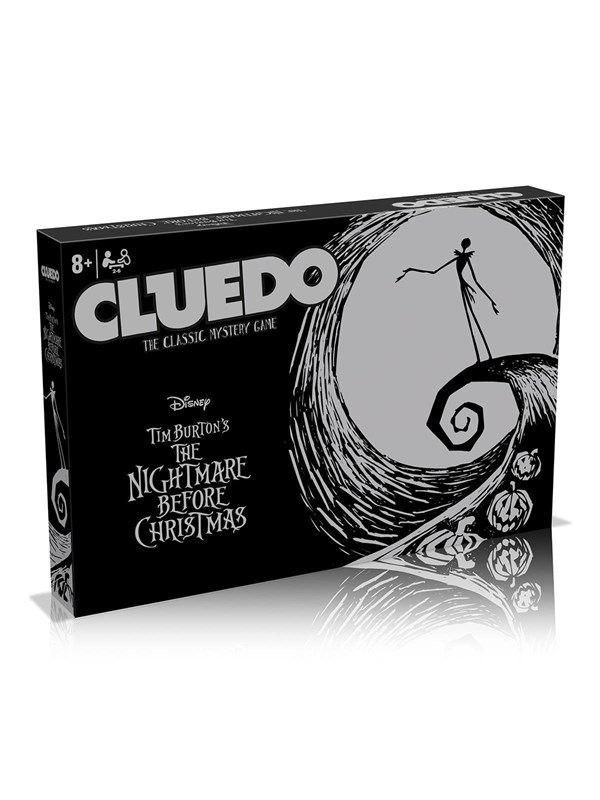 Winning Moves Nightmare Before Kerstmis Cluedo Mystery (English)