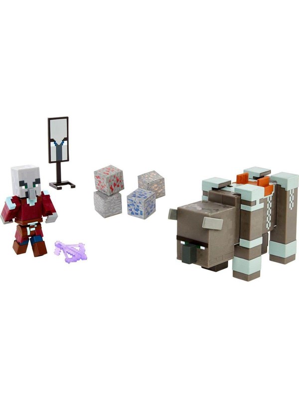 Minecraft Create-A-Block Box Assortiment - Figuren Van 8 cm - Vanaf 6 Jaar - Minecraft - GTT53 - Willekeurig Model