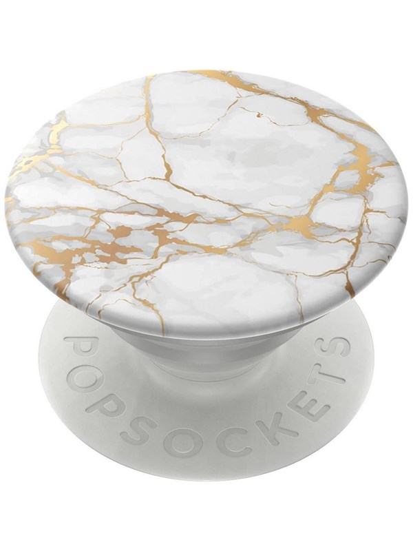 PopSockets PopGrip - Afneembaar - Gold Lutz Marble