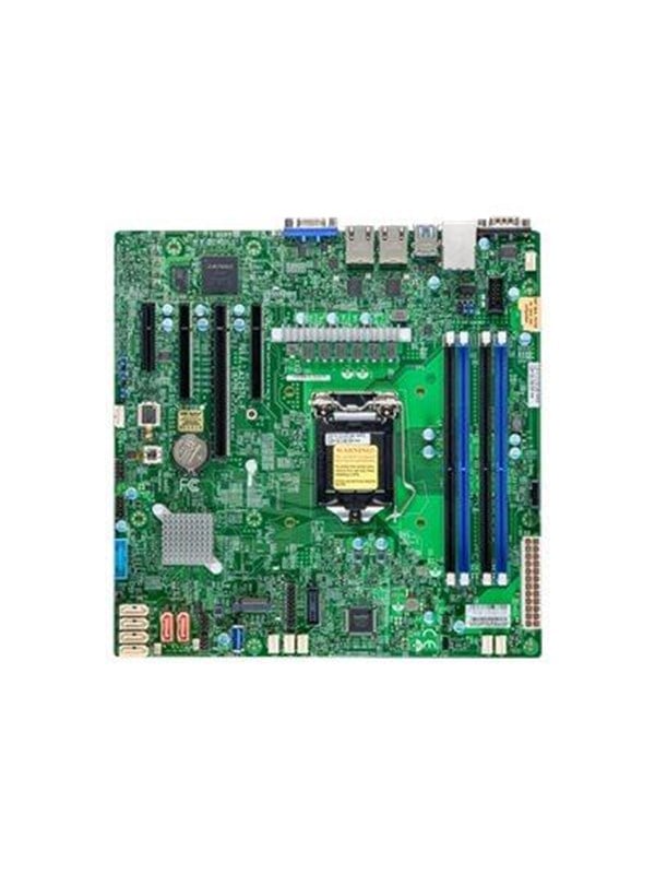 Supermicro X12STL-F Moederbord - Intel C252 - Intel LGA1200 - DDR4 RAM - Micro-ATX