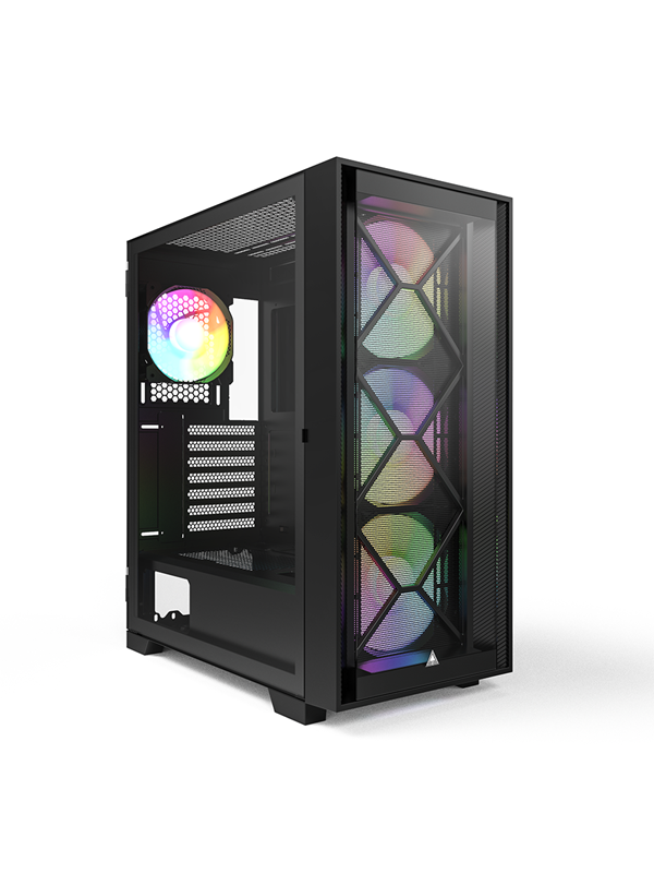 Montech Air 1000 Premium - Black - Case - Miditower - Zwart