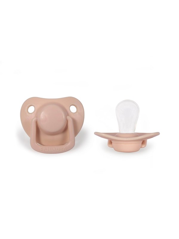 Filibabba Fopspenen 2-pack - Perzik 0-6 months