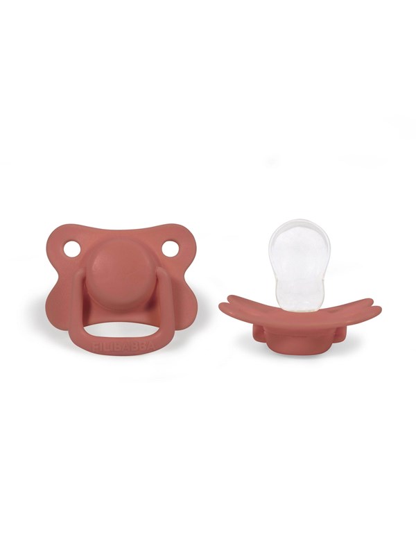 Filibabba Fopspenen 2-pack - Koraal +6 months