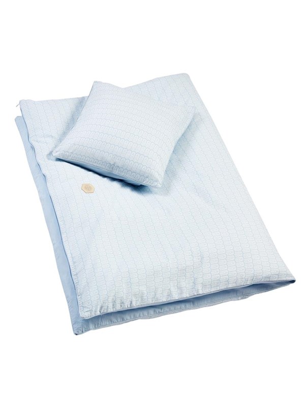 Filibabba Baby bedlinen GOTS - Indian Noords Blauw - Zweeds