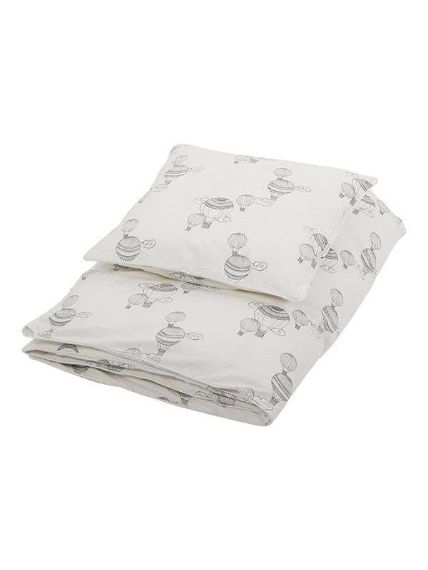 Filibabba Junior bedlinen - Airballoon Wit - Zweeds DIMEN
