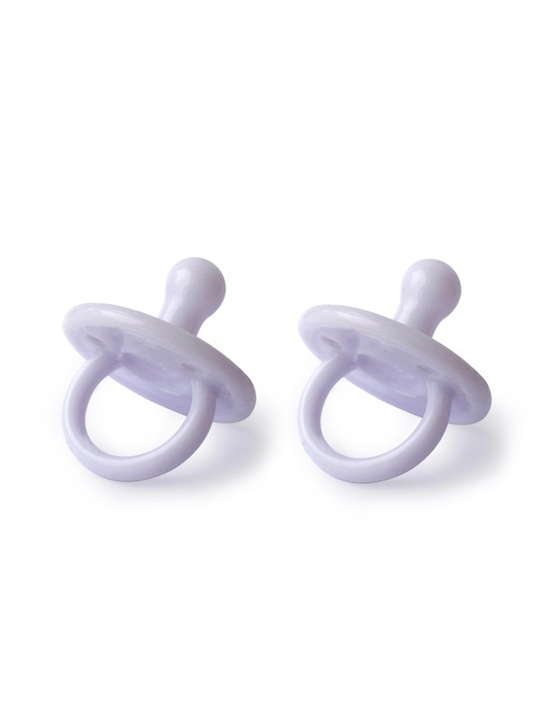 Filibabba Silicone pacifier 2-pack - Fresh Violet