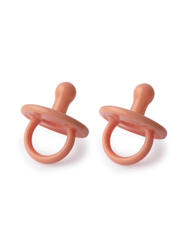 Filibabba Silicone pacifier 2-pack - Koraal