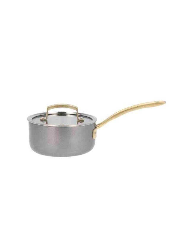 Pillivuyt Gourmet Durance Saucepan with Lid Dia 16 cm 1.5 liters5 Staal