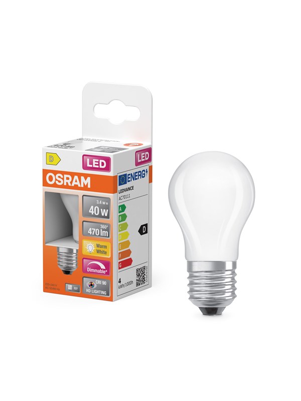 Osram LED spot LED SUPERSTAR PLUS CLASSIC P FILAMENT 40 3.4 W/2700 K E27