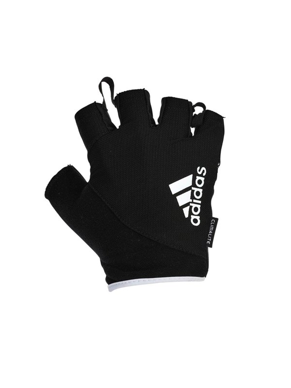 Adidas Glove Essential Large Zwart w/ Wit print