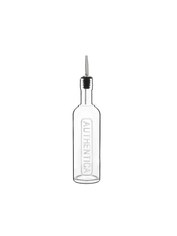 Luigi Bormioli Authentica Bottle with Staal pouring stopper Dia 6.9 x 31.3 cm 50 cl Transparant
