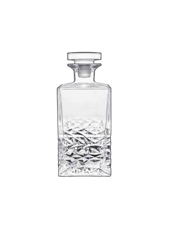 Luigi Bormioli Textures Carafe 8.5 x 8.5 x 20.7 cm 75 cl Clear