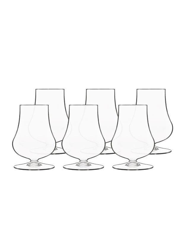 Luigi Bormioli Tentazioni Rum glass/whiskey Glas tester 23 cl 6 pcs. Transparant