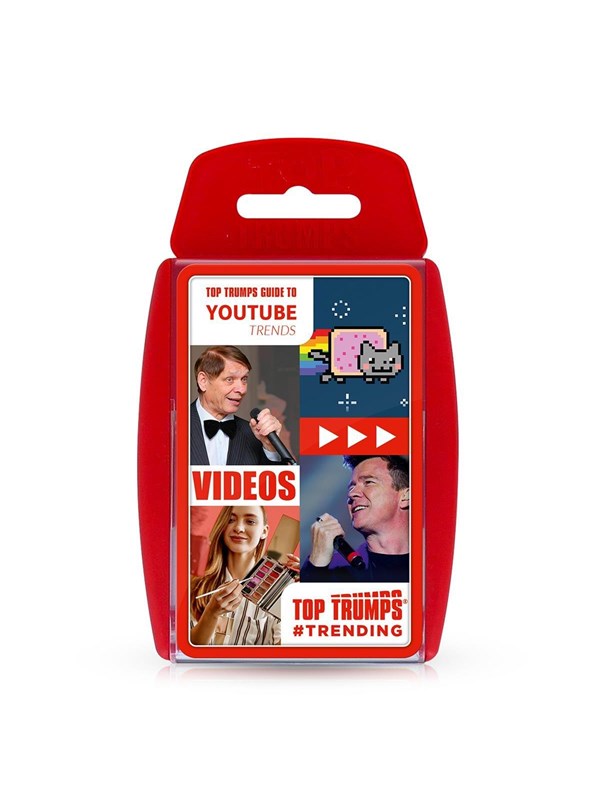 Winning Moves Top Trumps Gen Z - Guide Aan YouTube Trends Card Game (ENGLISH)