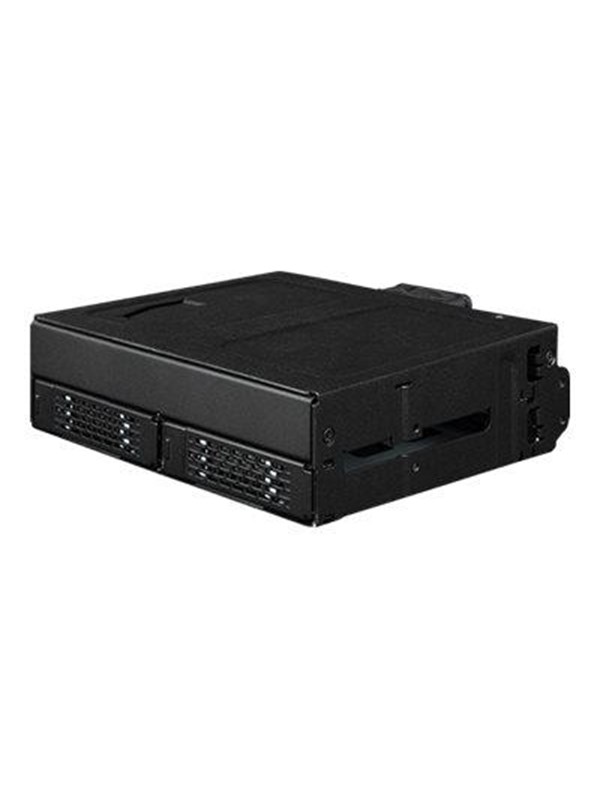 Icy dock ToughArmor MB105VP-B - opslagstation kooi - robuust - NVMe PCIe - U.2 U.3