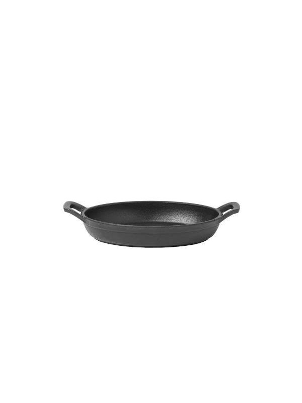 Pillivuyt Gourmet Garonne Mini Pan met 2 handvatten ovaal 21 x 15 cm 0,68 liter