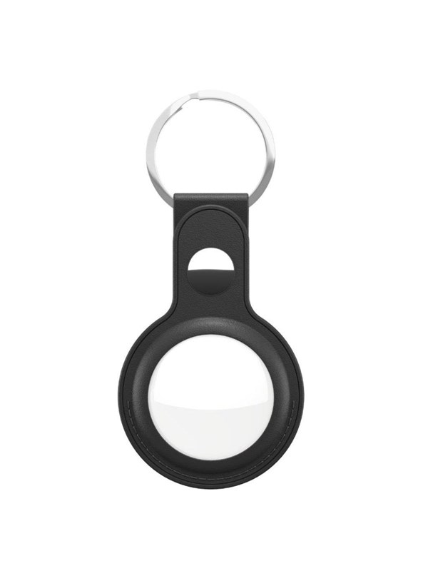 KeyBudz Leren sleutelhanger voor AirTag 2-pack