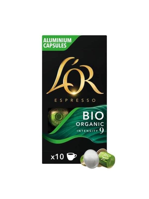 L'OR Espresso Bio Organic - 10 capsules: Espresso Bio Organisch - 10 capsules