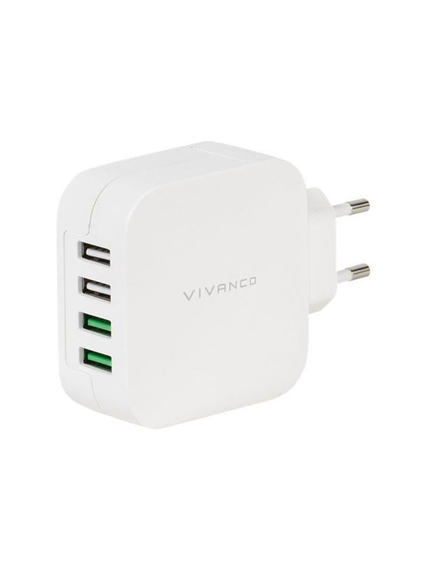 Vivanco Quattro Stroom AV / multimedia paneel - USB