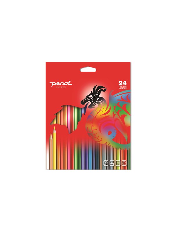 Penol Kleurpotloden x24