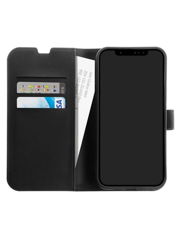 Vivanco Classic Wallet iPhone 14 Pro Zwart