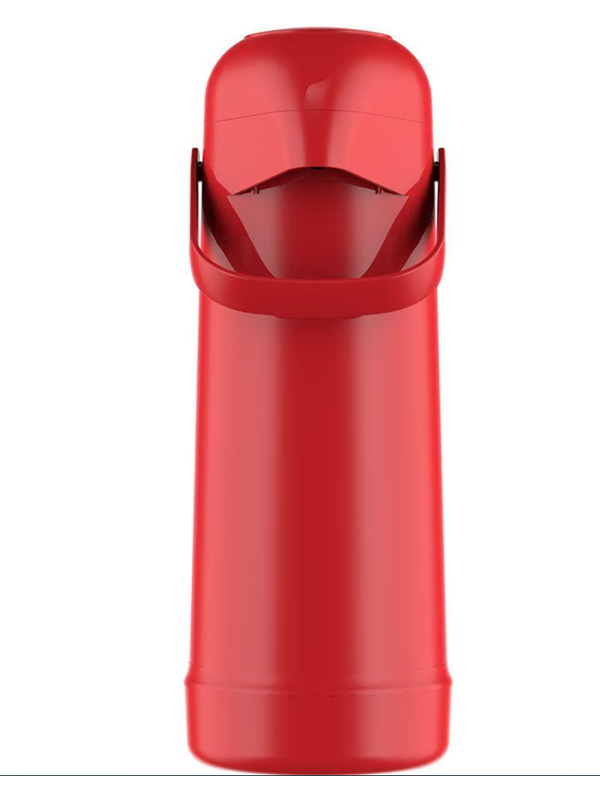 Emsa Ponza Thermoskan 1,9L Rood met Comfort Press Pomp