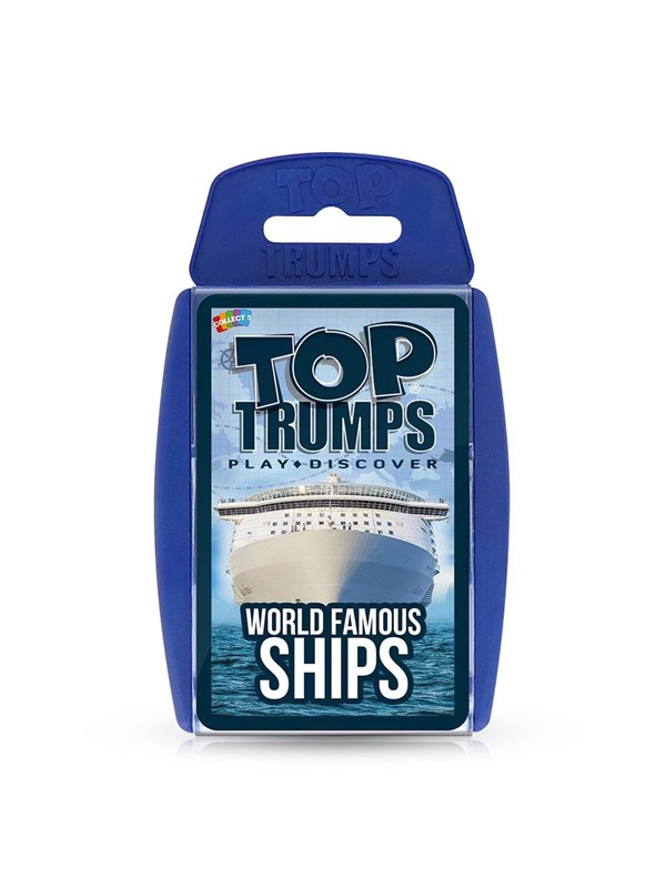 Winning Moves Wereldberoemde Schepen Top Trumps Kaartspel