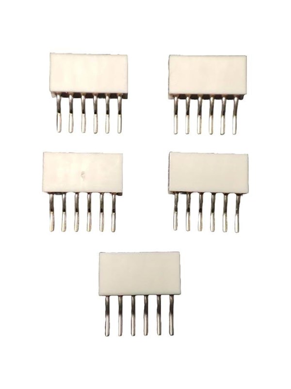 Light Solutions Cable for LightStrip V4 - Pinheader for soldering - Wit - 5 pcs