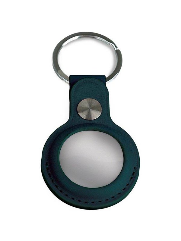 Light Solutions Airtag Sleutelhanger - Leather - Groen