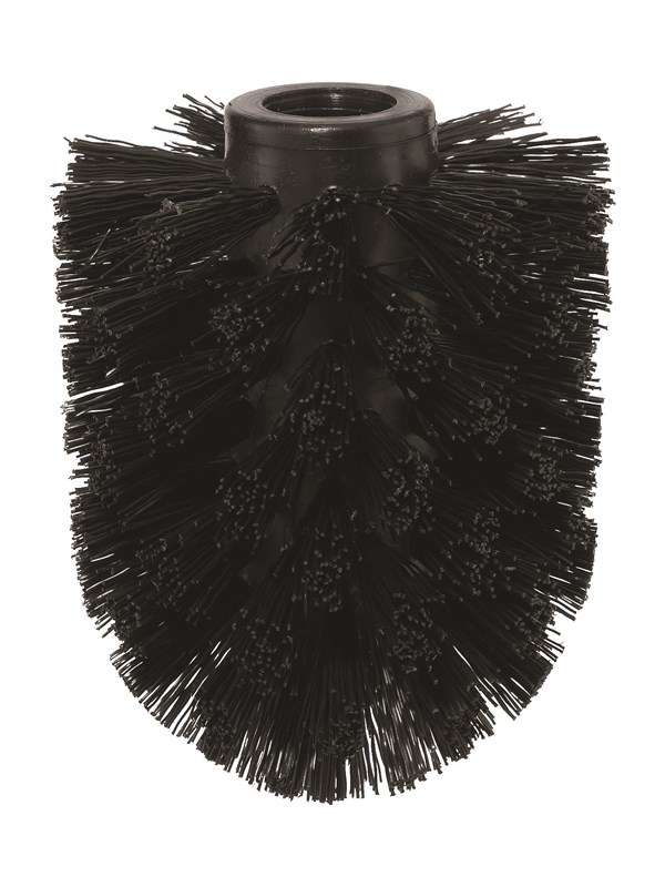 tesa Spare head for toilet brush Black