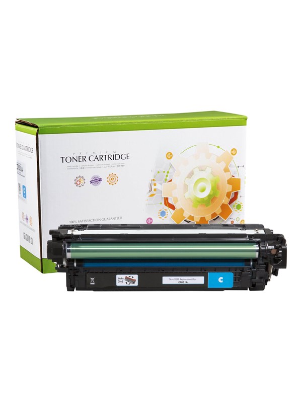 Static Control - Cyaan - remanufactured - toner cartridge (alternative for: HP CF031A)