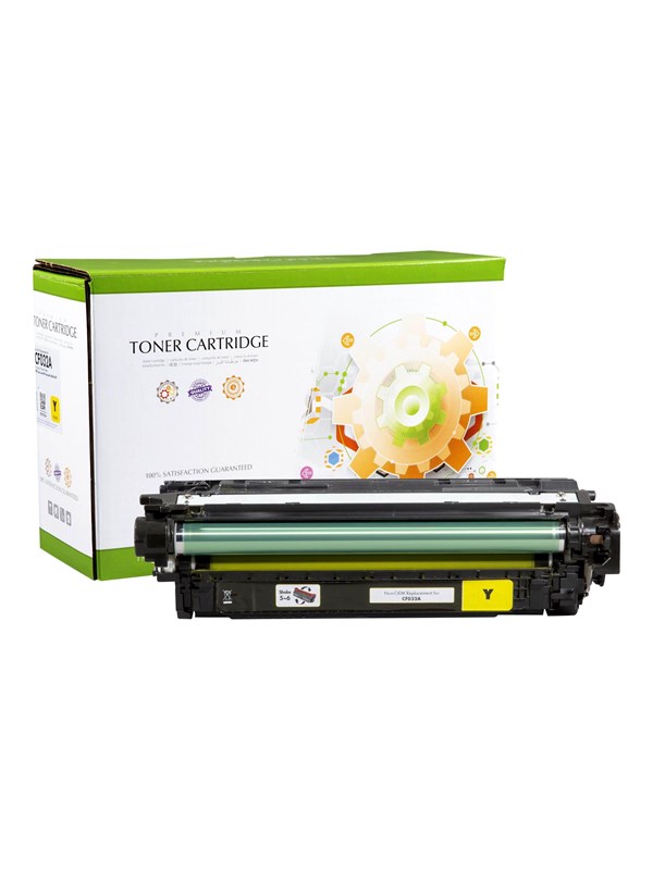 Static Control - Geel - remanufactured - toner cartridge (alternative for: HP CF032A)