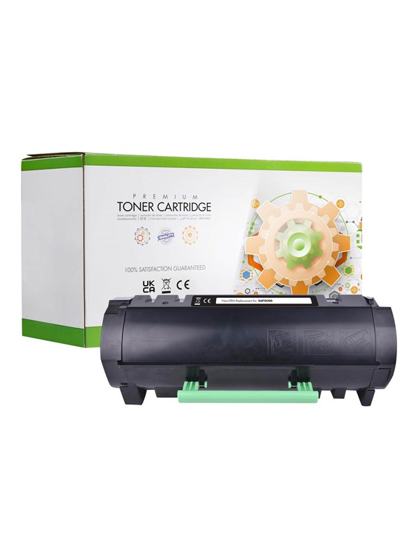 Static Control - Zwart - toner cartridge (alternative for: Lexmark 56F2U00)